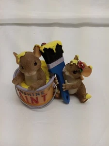 Fitz & Floyd Charming Tails "WE MAKE A COLORFUL PAIR" Figurine 84/128 - Picture 1 of 7