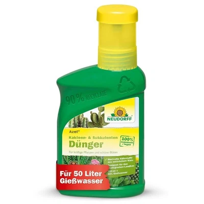 Neudorff Azet Kakteen- & SukkulentenDünger 250ml Aloe Vera Dünger Bonsaidünger