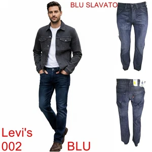 Levis Jeans Uomo 29x34 Pantaloni Levi's Denim Regular Fit Slavato svasati dritti - Picture 1 of 9