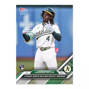 2024 Topps Now 651 Lawrence Butler 9º Juego con XBH - ¡Envío Gratis Siempre! - Imagen 1 de 2