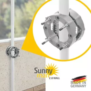 Sonnenschirmhalter Balkon und Terrasse - Sunnyman Wandmontage - Bild 1 von 6