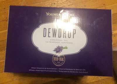 NIB YOUBG LIVING DEWDROP ESSENTIAL OIL ULTRASONIC DIFFUSER - Image 1 of 2
