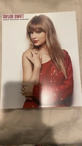 Official Taylor Swift 2012 "RED" Album Photo Card 8x10 Photograph - Picture 1 of 1