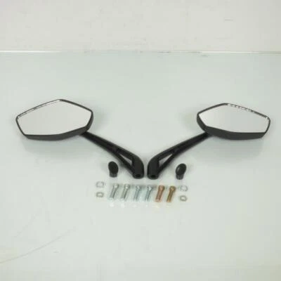 Paire de rétroviseur Teknix pour Scooter Peugeot 50 Speedfight 3 2T Lc Après - Photo 1/4