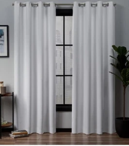 Academy 52 in. W x 84 in. L Woven Blackout Grommet Top Curtain Panel - Picture 1 of 8