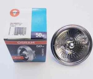 OSRAM 41835 FL 50W 12V G53 24° LAMPADA ALOGENA ALU HALOSPOT 111 GUZZINI AR111 - Foto 1 di 2
