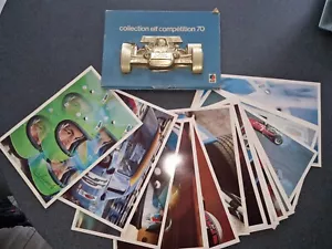 COLLECTION complète ELF COMPETITION 1970 : 24 fiches carton RENAULT ALPINE MATRA - Bild 1 von 23