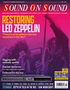Sound On Sound Magazine April 2025 Led Zeppelin Restoration Modular Synths +More - Picture 1 of 8