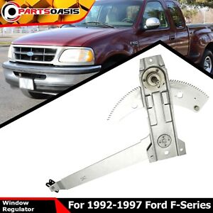 New Front Window Regulator Manual Left Side For 1992-1997 Ford F-Series
