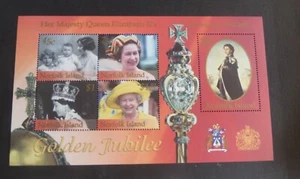 Norfolk Island 2002 Golden Jubilee MS Miniature Sheet MNH UM unmounted mint - Imagen 1 de 1