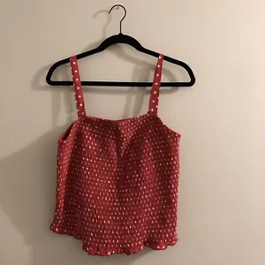 Torrid NWT Size 2 Ruched Star Print Tank Top Cropped Summer Festival Plus Size - Picture 1 of 8