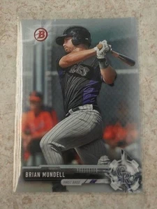 2017 Bowman BRIAN MUNDELL Silver 150/499 - Picture 1 of 1