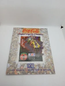 June 1996 Coca Cola Super Cycle Classic Road America Racing Program Fc1 - Picture 1 of 7
