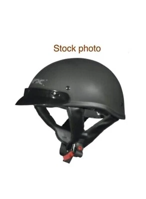 AFX FX-70 Small Beanie Half Helmet Motorcycle DOT Harley Davidson - Image 1 of 4