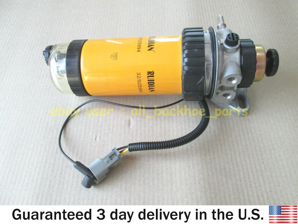 JCB BACKHOE - FUEL FILTER ASSEMBLY - 30 MICRON (PART NO. 320/07280 320/07068) - Image 1 of 4