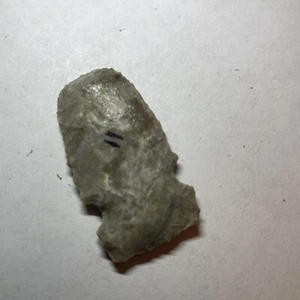 1 3/4 Inch Blunted Sidenotch Arrowhead Coshocton Ohio Ex Cline - Picture 1 of 2