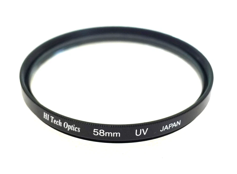 58mm Hi Tech Optics UV Filter - NEW - Image 1 of 4