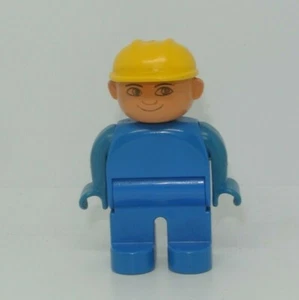 LEGO Duplo : FIGURINE homme- Réf 4555pb164 - Set 1040 2007 1046 2639 2705 - Imagen 1 de 2