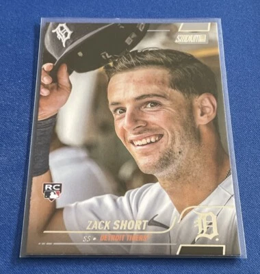 2022 Topps Stadium Club #132 Zack Short RC Detroit Tigers - Image 1 of 2