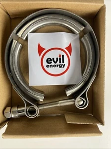 EVIL ENERGY V Band Clamp for Flange Kit Stainless Steel 3.0 Inch - NEW - Bild 1 von 5