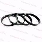 4x Spigot Rings 69,1 Mm - 65,1 Mm Conversion For Alloy Wheels