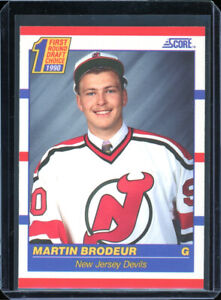 1990 Score MARTIN BRODEUR rookie RC devils