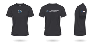 t-shirt tshirt maglia nera bianca rossa moto BMW xs s m l xl xxl 3xl 4xl 5xl - Foto 1 di 7