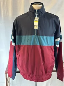 Original Penguin Men's Long Sleeve Popover Jacket, Multicolor, Size Medium - Picture 1 of 3