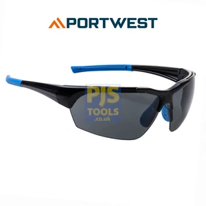 Portwest PS18 Polar star polarised smoke lens safety spectacles - Picture 1 of 1