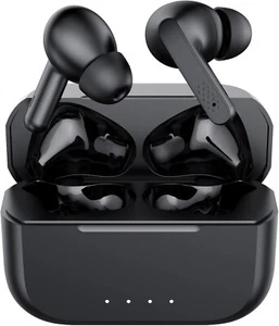 Wireless Earbuds Ear Clips Bluetooth Sport Buds With Charging Case - Picture 1 of 9