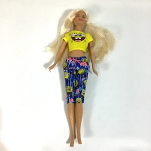 Barbie Loves Spongebob Barbie Doll 2002 Mattel - Picture 1 of 1