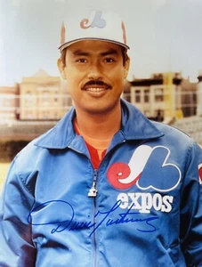 DENNIS MARTINEZ 1990 1991 1992 Montreal Expos All-Star Signed 11x14 Photo COA - Picture 1 of 2