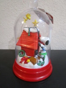 PEANUTS SNOOPY BELEUCHTETE WEIHNACHTEN TISCHDEKO KURT S. ADLER NEU MIT ETIKETT - Bild 1 von 7