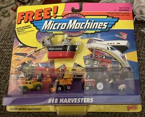 NEW Vintage #18 Harvesters Micro Machines, 1996, Galoob Playcorp - Picture 1 of 2