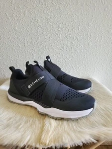 Echelon Indoor Cycling Shoe Black Unisex Black/White size 9.5 - Picture 1 of 7