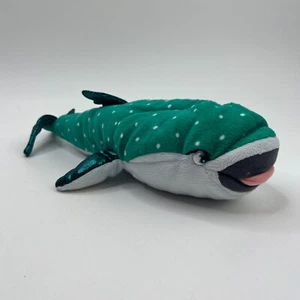 Disney Pixar Ty Sparkle Finding Dory Nemo Plush Destiny Green Whale Shark 11" - Picture 1 of 9