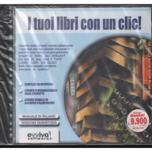 I Tuoi Libri Con Un Clic CD ROM Evviva Software - CD6007 Sigillato - Imagen 1 de 2