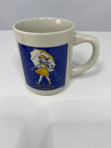 Morton Salt “When it Rains it Pours” 1956 Coffee Mug / Tea Cup - Picture 1 of 4