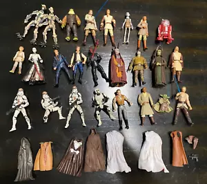 Star Wars LFL Lot of 25 Figures & Accessories Hasbro - Picture 1 of 5