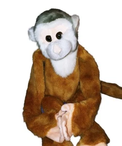 Peluche K&M International Gancho y Lazo Mono Peluche Buen Estado 19.5" - Imagen 1 de 7