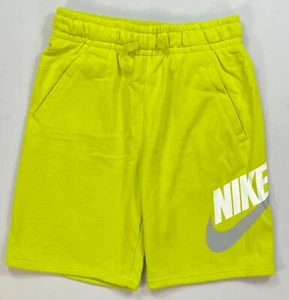 Boy's Youth Nike Sportswear Cotton/Polyester Standard Fit Shorts - Picture 1 of 14