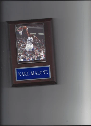 KARL MALONE PLAQUE UTAH JAZZ BASKETBALL NBA Cover