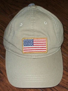 Nueva gorra de béisbol GAP bronceado bandera americana talla única nuevo con etiquetas - Imagen 1 de 6
