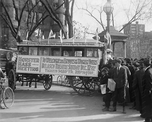 Political Equality For Men And WomenVintage 8x10 Reprint Of Old Photo - Picture 1 of 1