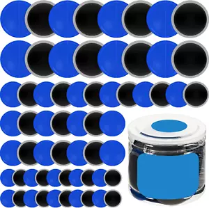 90 Pieces Tire Repair Patch Tube Patch Auto Tire Repair Tool Natural Rubber Tyre - Picture 1 of 12