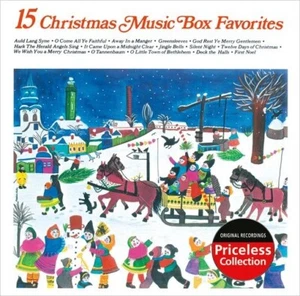 15 Christmas Music Box Favorites *SEALED* Out Of Print CD - Imagen 1 de 2