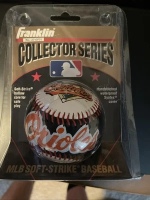 MLB Franklin Collector Series Orioles Soft-strike Baseball *NEVER OPENED - Image 1 of 4