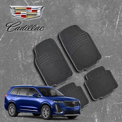 Alfombrillas para coche Cadillac Soft Touch 4 piezas delanteras traseras elegantes de fácil instalación Foto 1 de 4