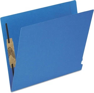Pendaflex H10U13BL Reinforced End Tab Expansion Folder, Two Fasteners, Blue - Picture 1 of 3