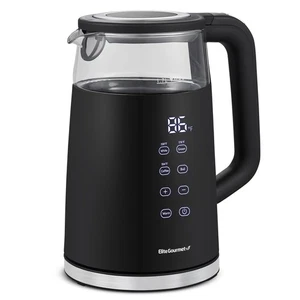EKT8717 Bollitore per Tè Elettrico 1,7L Doppia Parete Cool Touch, Vetro Borosilicato, 30... - Foto 1 di 7